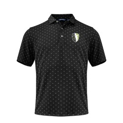 Virtue Polo Printed Black